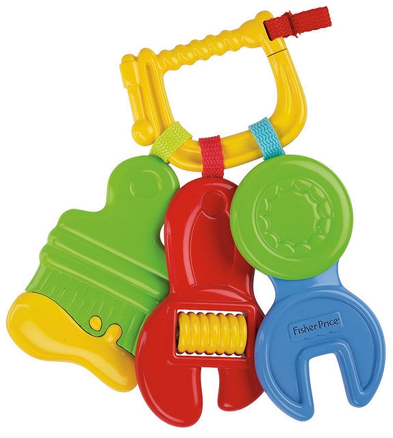 Прорезыватель Fisher Price Инструменты, пластик, (1 игрушка)