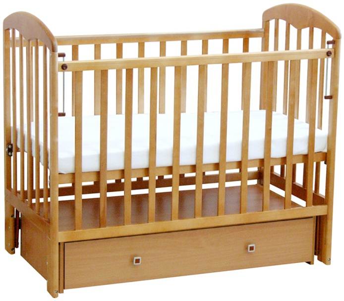 Кроватка детская Фея 328 120x60