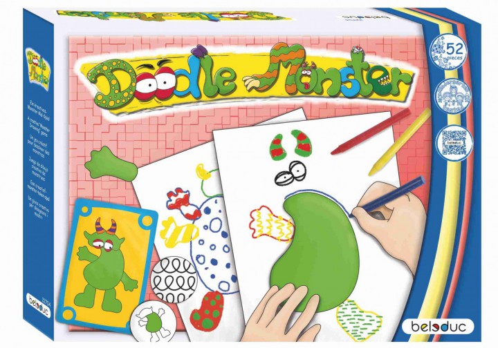 Развивающая игра  "Дудл-монстр"
