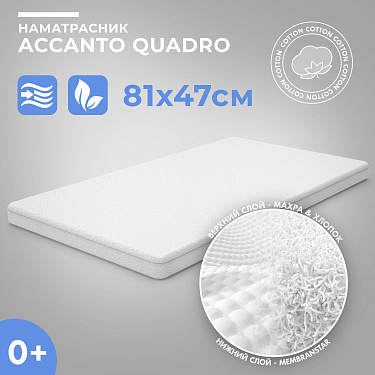 Наматрасник натяжной Nuovita Accanto Quadro (81x47)