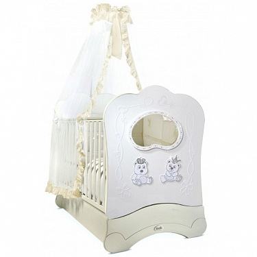 Кроватка детская Feretti Fms Oblo "Majesty" Brillante