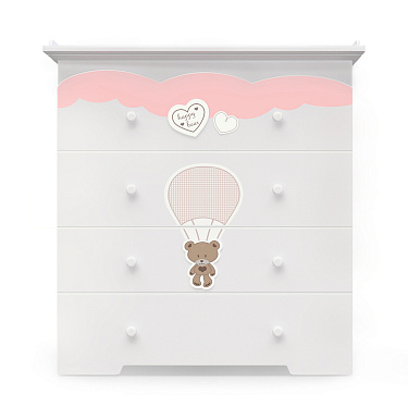 Комод пеленальный Nuovita Stanzione Cute Bear