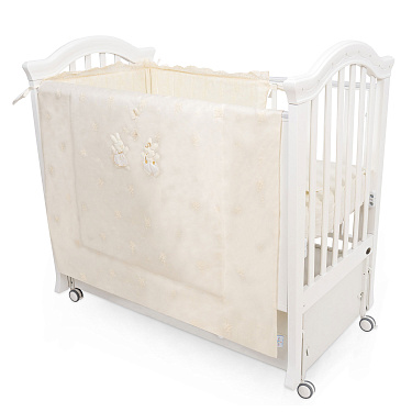 Комплект для кроватки Babypiu Шелковые Эмоции 120х60