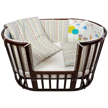 Комплект для кроватки Nuovita La Pioggia 125х75