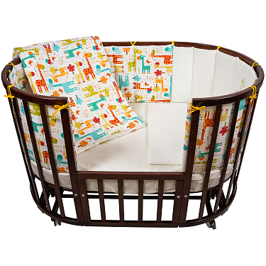 Комплект для кроватки Nuovita Giraffe 125х75