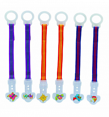 Клипса -держатель  для соски-пустышки