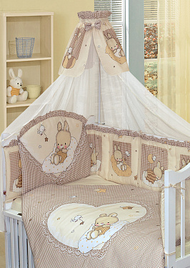 Комплект для кроватки Золотой Гусь Степашка 120х60