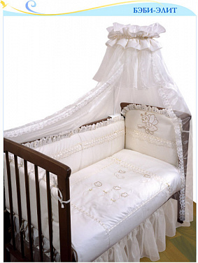 Комплект для кроватки Золотой Гусь "Бэби-Элит" 125х65