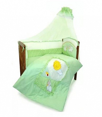 Комплект для кроватки Золотой Гусь Веселые Овечки 127 120х60