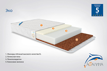 Матрас Afalina ЭКО 120х60 см
