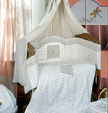 Комплект для кроватки Золотой Гусь "Антошка" 120х60